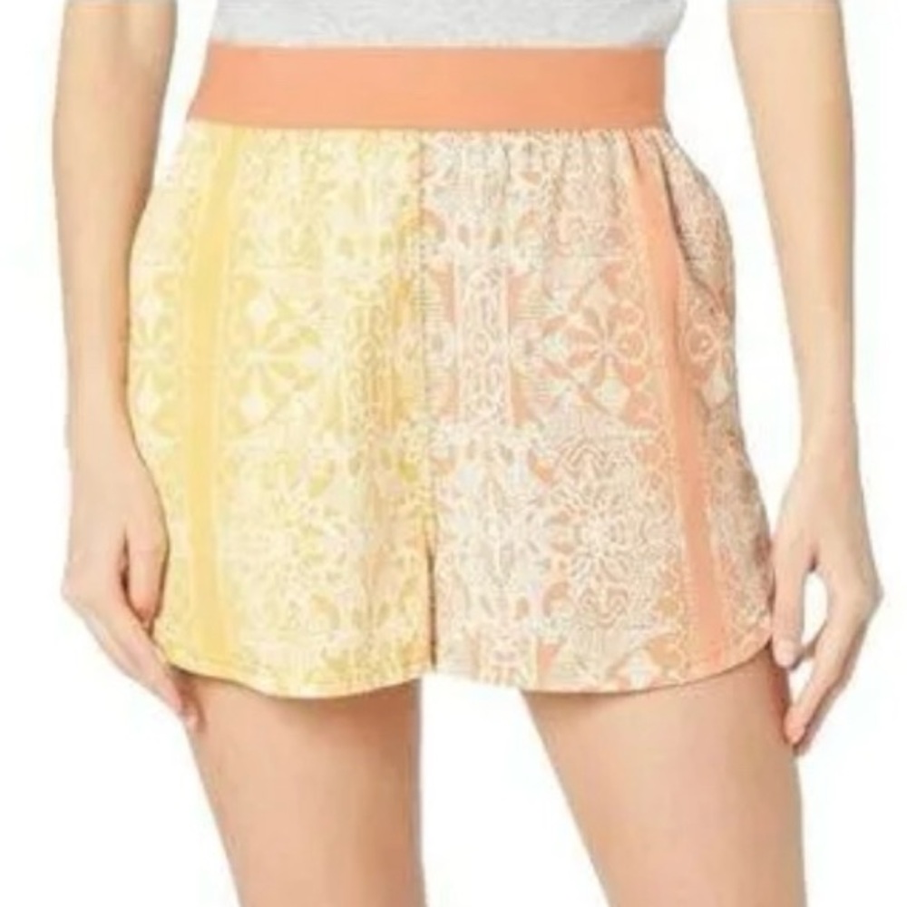 Free People Movement Small Burnt Topaz See You Sunday Athletic Shorts
